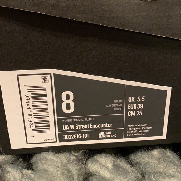 Under Armour Street Encounter Casual Shoes in WHT - Picture 4 of 5